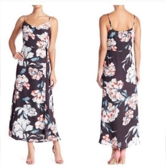 Philosophy Wrap Style Maxi Dress in Floral - Picture 1 of 15